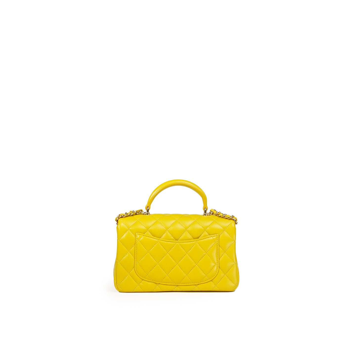 CHANEL SMALL CROSSBODY BAG (YELLOW)