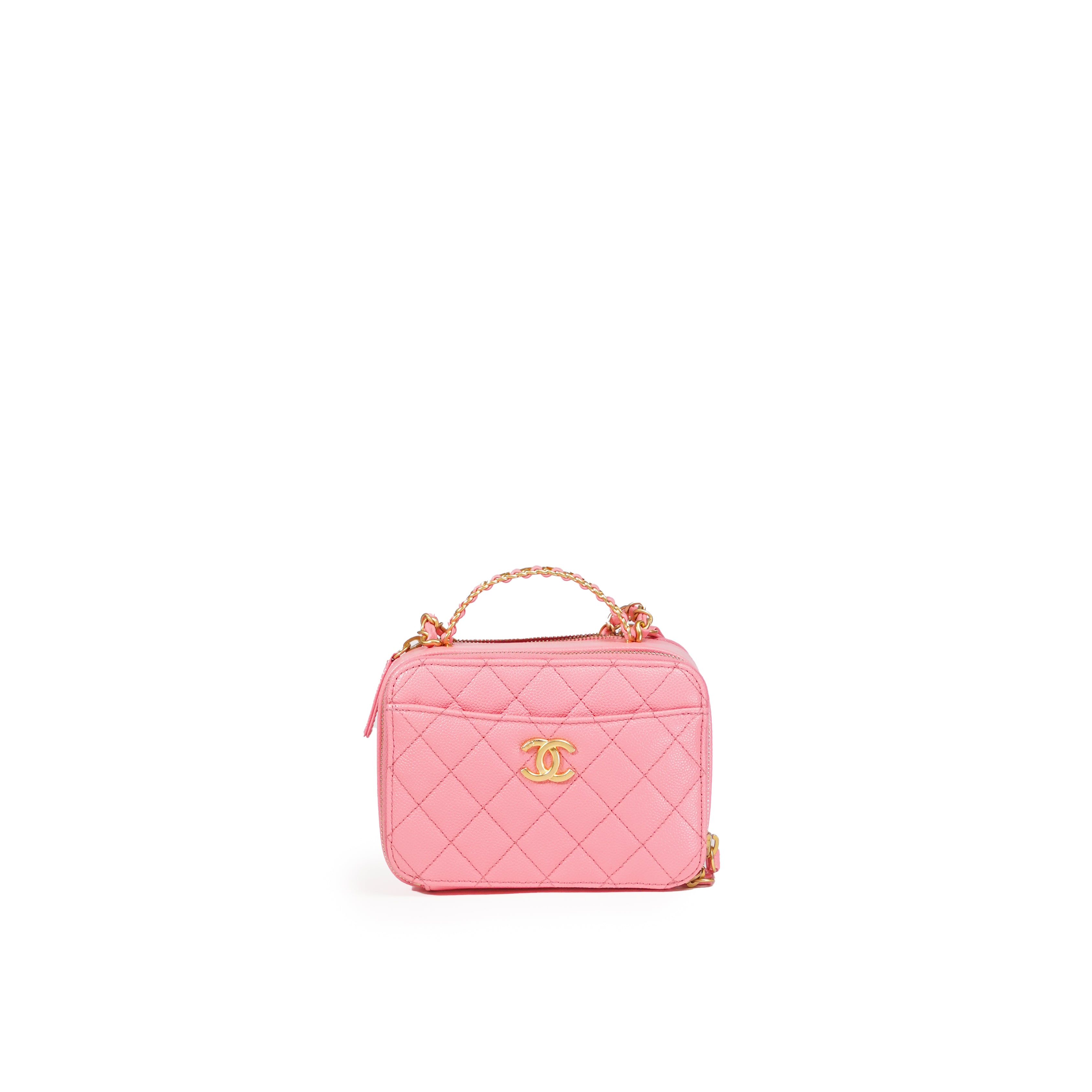 CHANEL CROSSBODY BAG (PINK)