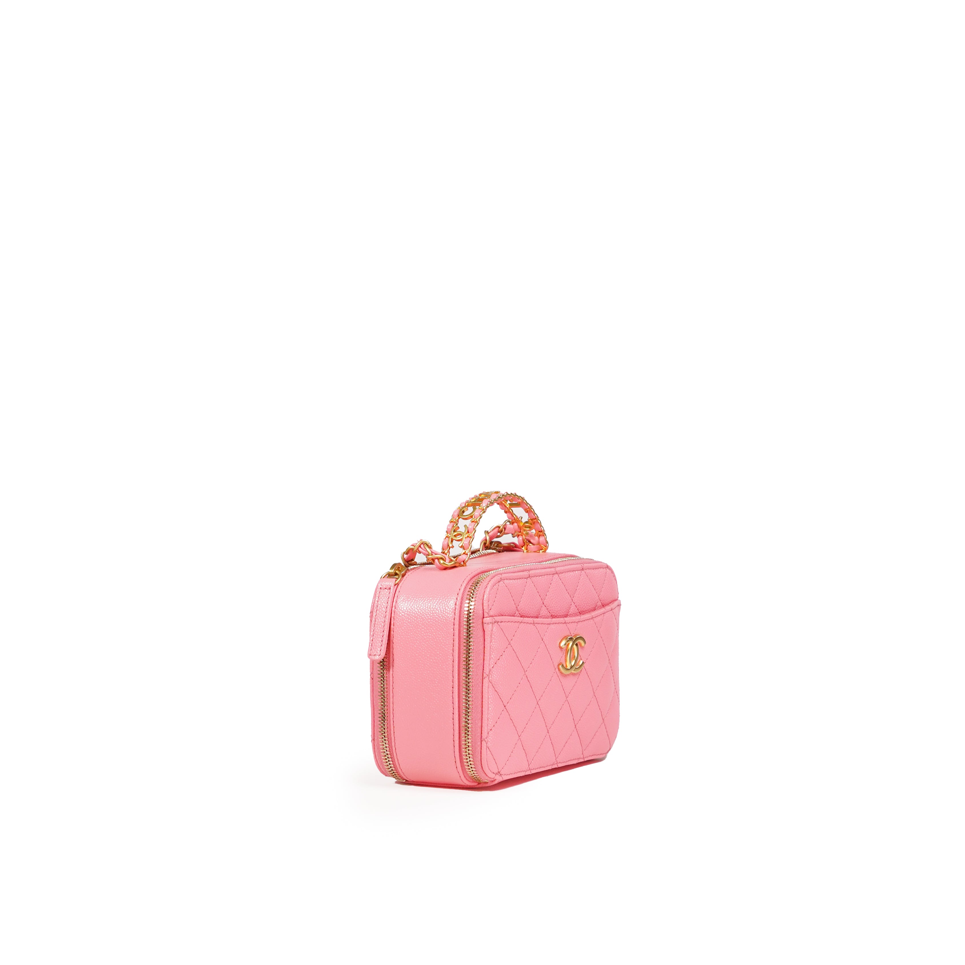 CHANEL CROSSBODY BAG (PINK)