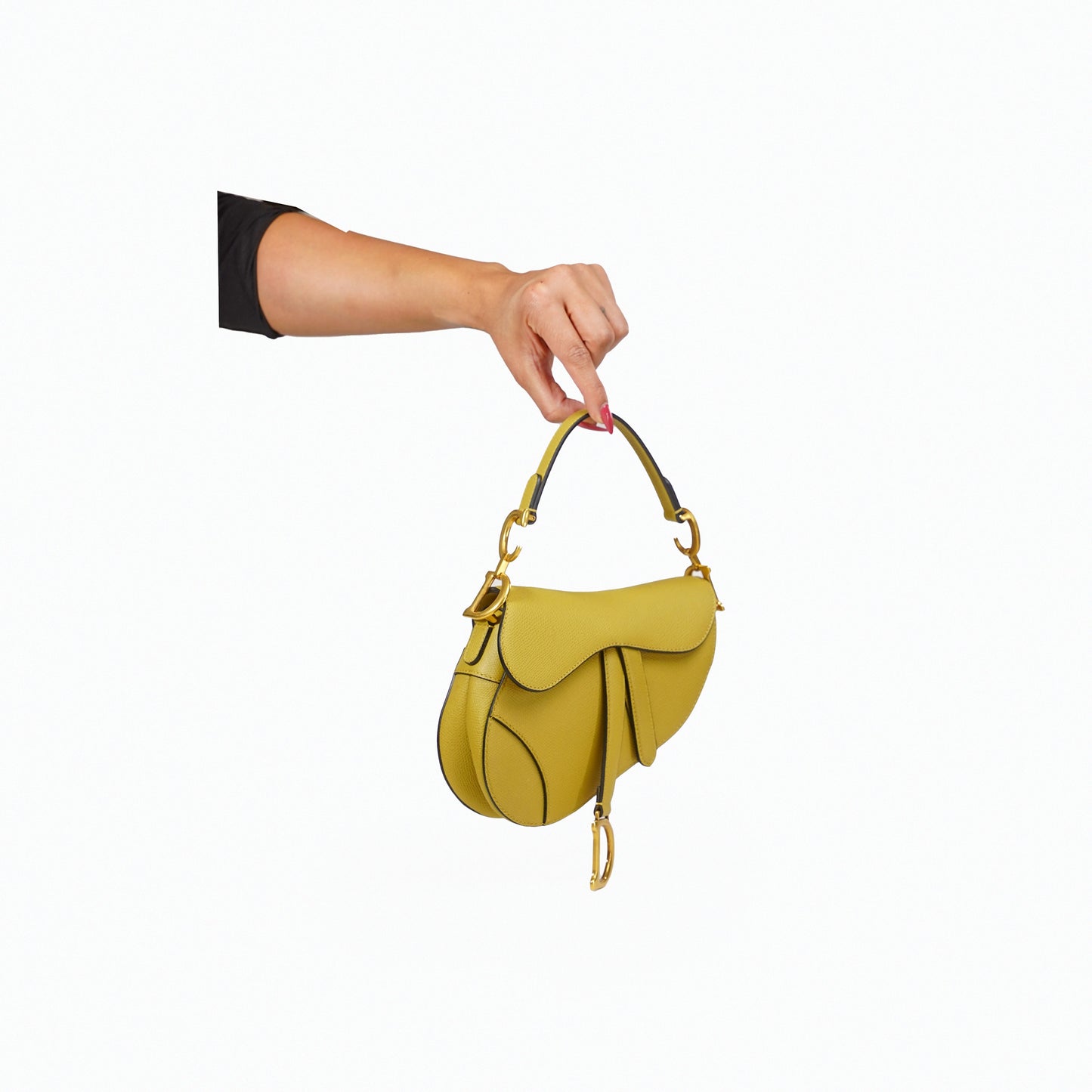 DIOR SADDLE BAG (MUSTARD)