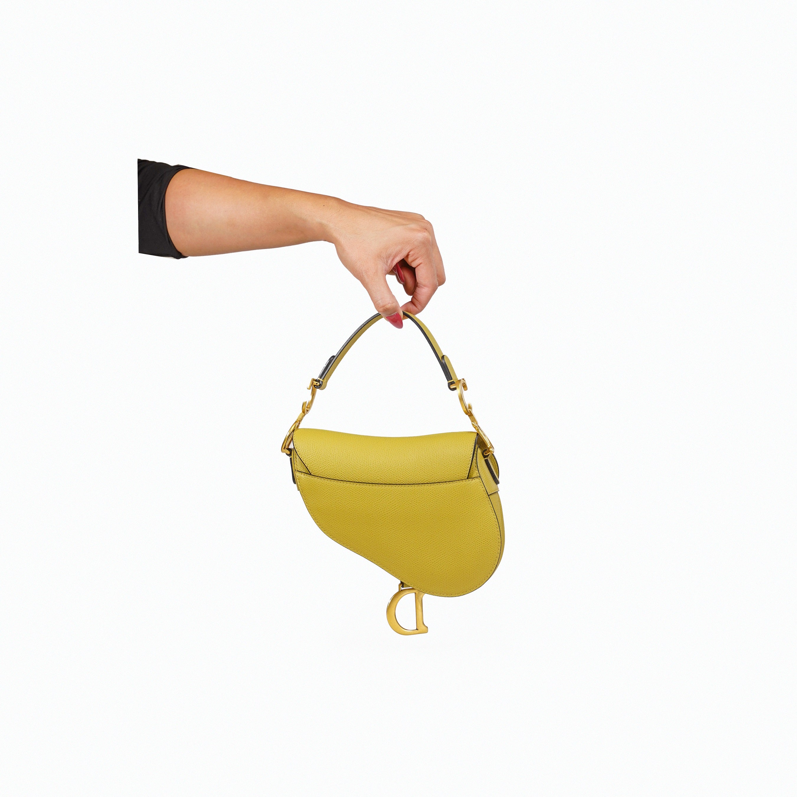 DIOR SADDLE BAG (MUSTARD)