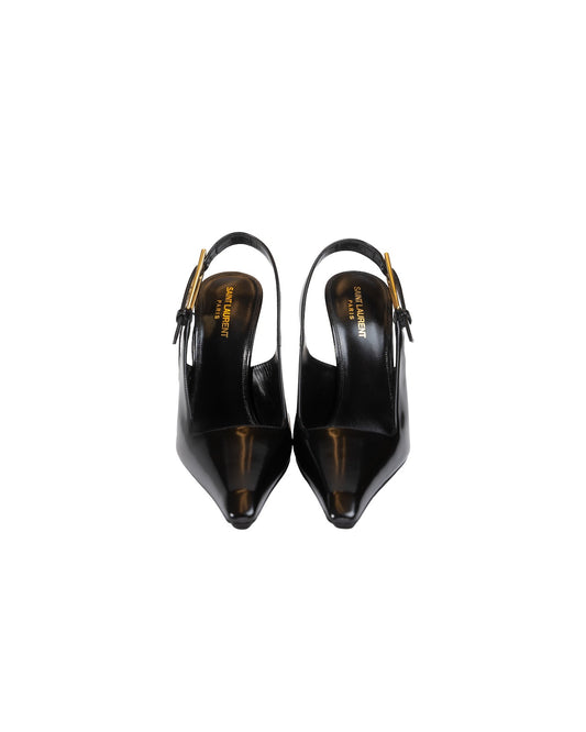 SAINT LAURENT PATENT PUMPS